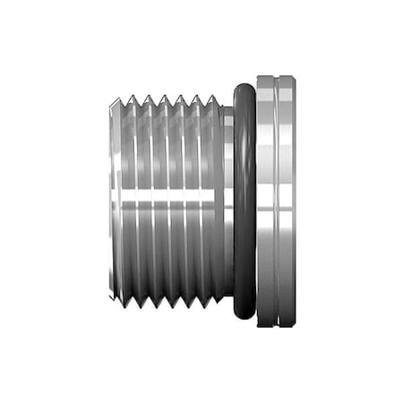 World Wide Fittings Internal Hex Drive SAE O-Ring Plug - Metric Thread 7238XM12